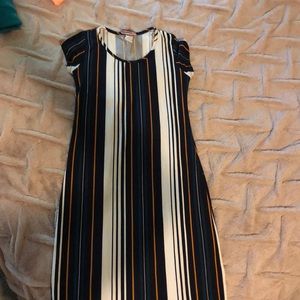 Striped Maxi Dress